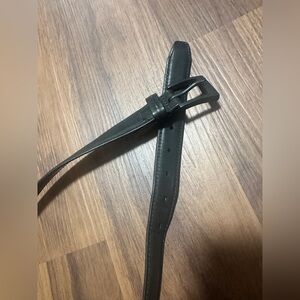 Thursday Boot Company Dark Leather Black Belt - size 32